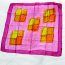Fancy Silk Square Stoles Hand Printed 954