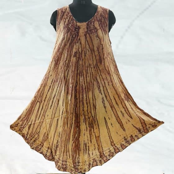 Umbrella Dresses in Batik Tye-dye 308