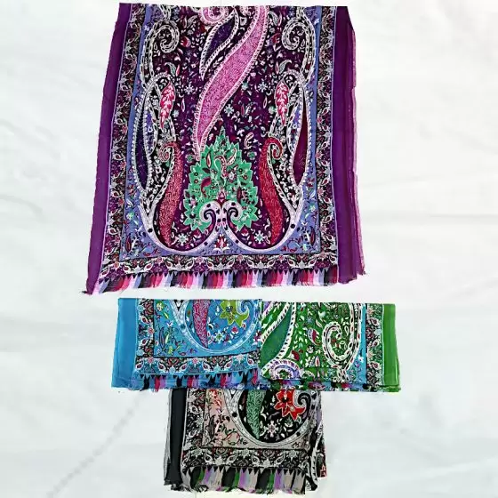 Kalakari K 34 Assorted (10 Colors Available) Size : 70x180 CMS Weight : 0.100 Gms.