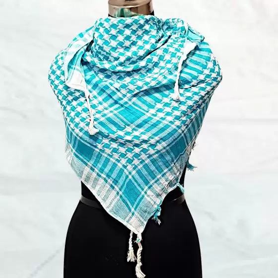 Normal Quality Arafat Scarves - 9 Size : 100x100 CMS Weight of each piece is coming up 0.085 Grms